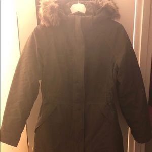 North face parka small